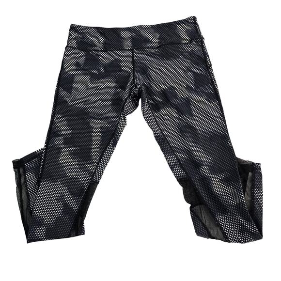 Women's Lululemon Pixelated Camo Mesh Leggings Size 12 6931 - Picture 1 of 11